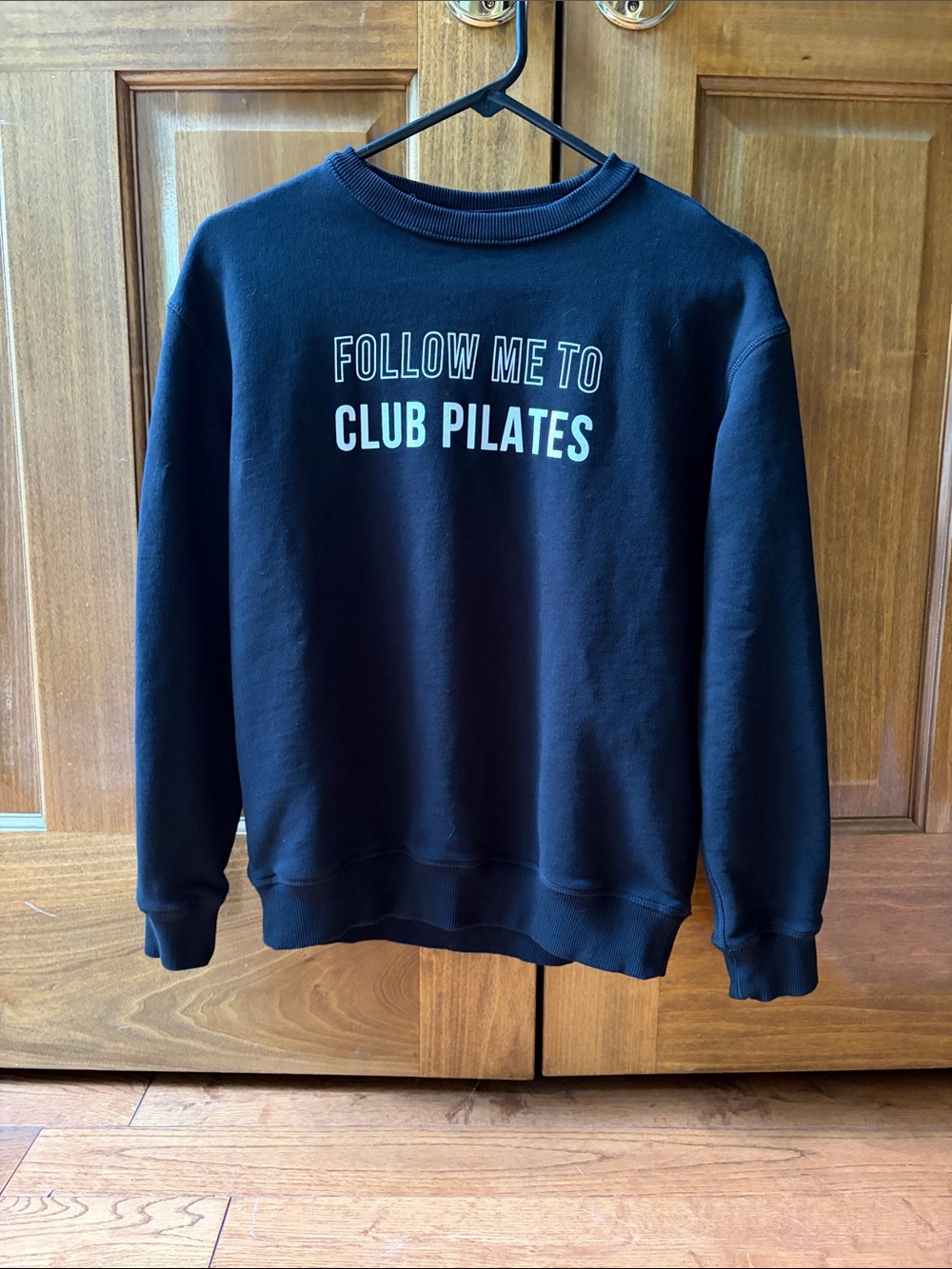 Women’s Club Pilates Crewneck Sweatshirt Sz S EUC